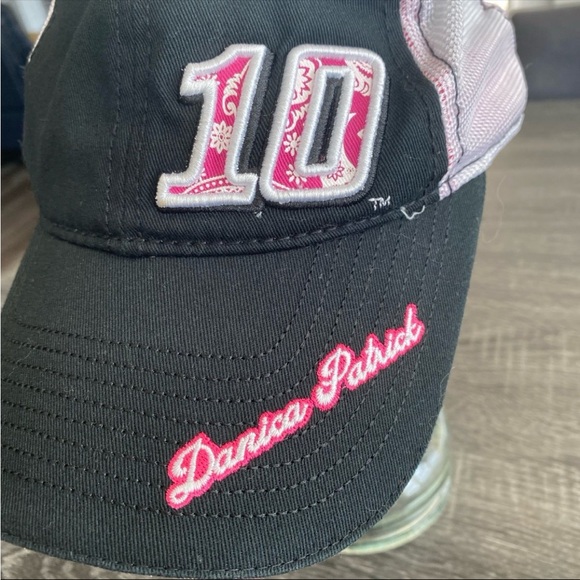🔥5/$25 Chase Authentics Danica Patrick #10 Stewart-Hass NASCAR Racing Cap Hat OS - Picture 4 of 14
